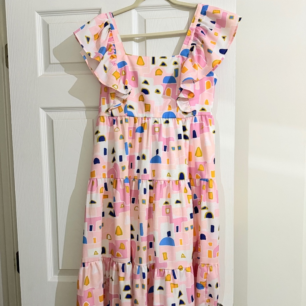Crosby Midi Dress - Caldera